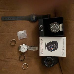 Watches and rings